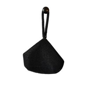 [NWOT] Women's Beaded Vintage Elegant Triangle Clutch